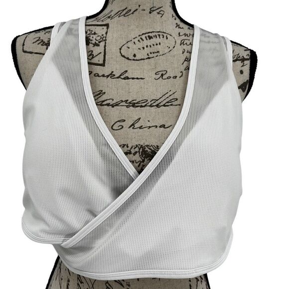 FABLETICS FAYE MEDIUM IMPACT SPORTS BRA II White XXL - Picture 1 of 9